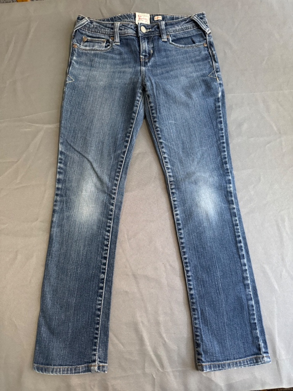 Girls Old Navy Stretch Jeans W/ adjustable waist Size 10 Reg